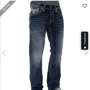 Rock Revival Lowry Straight Jeans